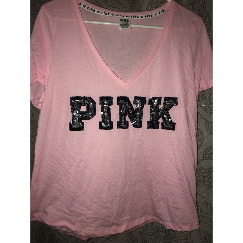 A PINK, pink Sequenced tee!
